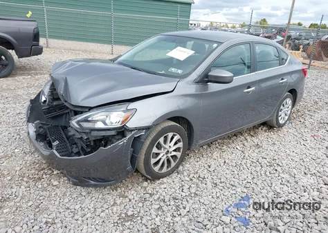 2017 Nissan Sentra Sv из США, поврежденный, VIN 3N1AB7AP4HY310126